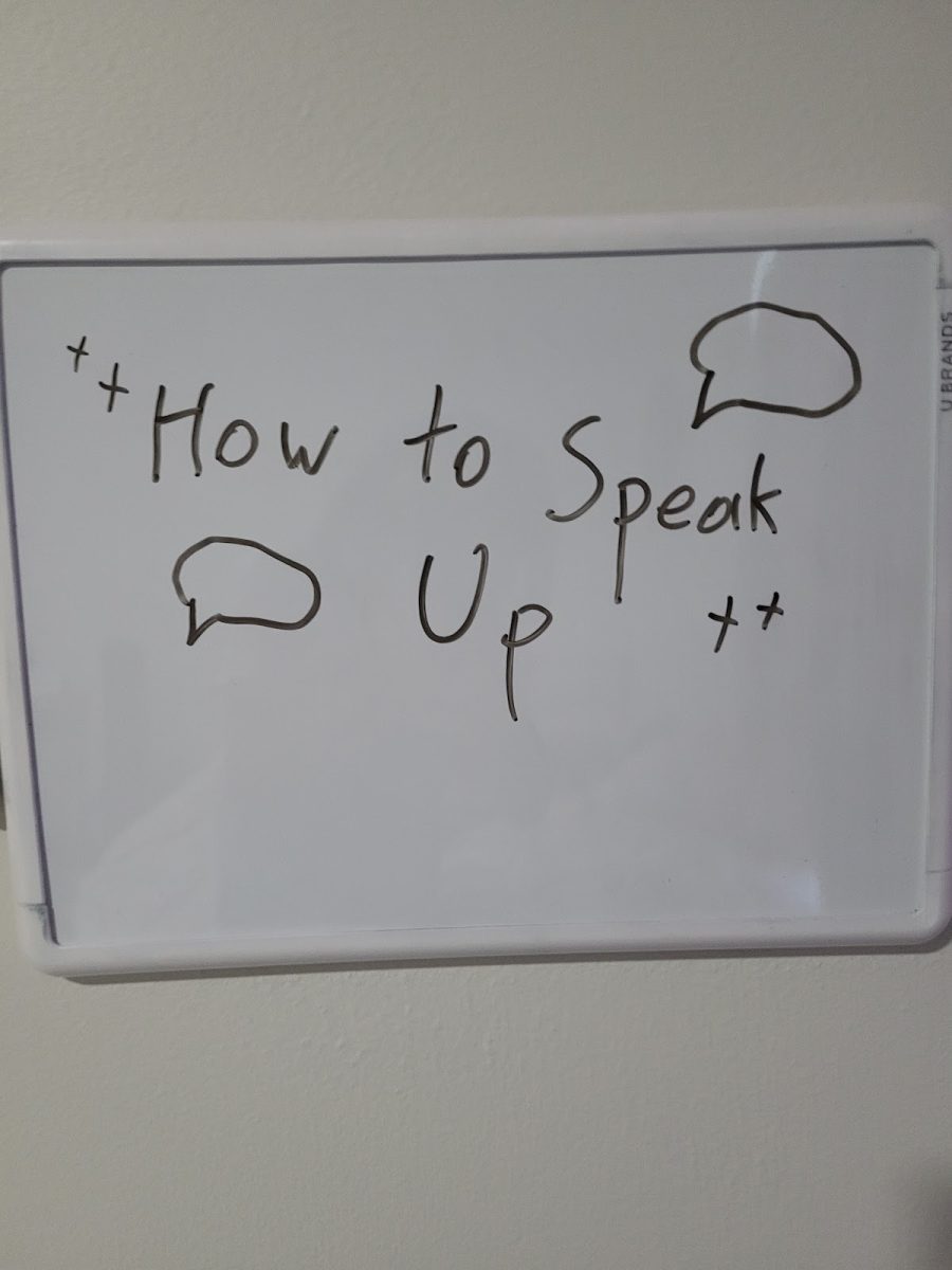 How to Speak Up